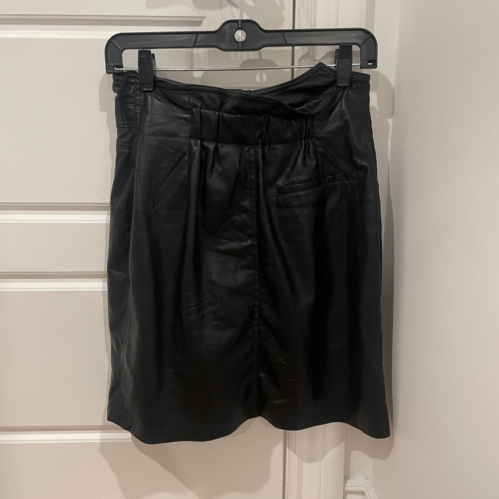 Nanushka western faux leather mini skirt size medium - Picture 14 of 14